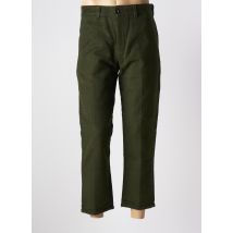 PT01 FORWARD - Pantalon droit vert en laine vierge - Homme - Taille W32 - Modz