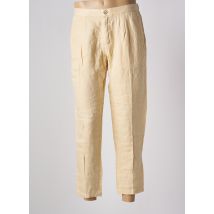 AT.P.CO - Pantalon chino beige en lin - Homme - Taille 50 - Modz