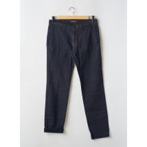 FOUR.TEN - Pantalon chino bleu en polyester - Homme - Taille 42 - Modz