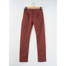 TELERIA ZED - Pantalon slim orange en coton - Homme - Taille W28 - Modz