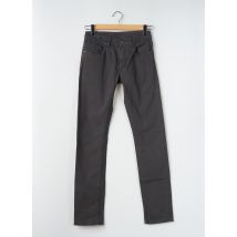 TELERIA ZED - Pantalon slim gris en coton - Homme - Taille W28 - Modz