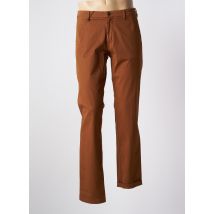 40WEFT - Pantalon chino marron en coton - Homme - Taille 52 - Modz