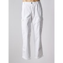 40WEFT - Pantalon cargo blanc en coton - Homme - Taille 42 - Modz