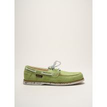 LA MARINE - Chaussures bâteau vert en textile - Homme - Taille 46 - Modz