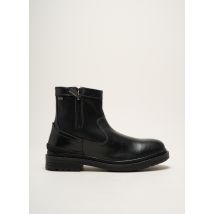 S.OLIVER - Bottines/Boots noir en cuir - Homme - Taille 41 - Modz