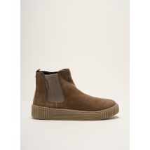 MOBILS - Bottines/Boots marron en cuir - Femme - Taille TU - Modz