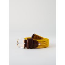 LA BOUCLE - Ceinture jaune en autre matiere - Homme - Taille 44 - Modz