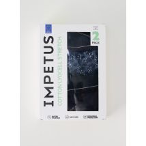 IMPETUS - Boxer noir en coton - Homme - Taille M - Modz
