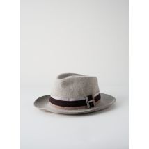 STETSON - Chapeau gris en autre matiere - Homme - Taille 57 - Modz