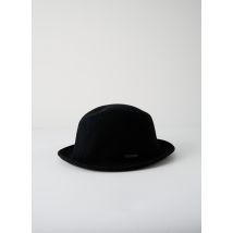STETSON - Chapeau noir en laine - Homme - Taille 60 - Modz