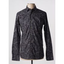OLIVIER STRELLI - Chemise manches longues noir en coton - Homme - Taille M - Modz