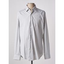 PAL ZILERI - Chemise manches longues beige en coton - Homme - Taille M - Modz