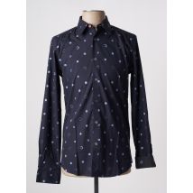 PAUL SMITH - Chemise manches longues bleu en coton - Homme - Taille S - Modz