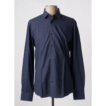 LAB - Chemise manches longues bleu en coton - Homme - Taille L - Modz