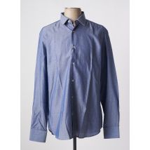 LAB - Chemise manches longues bleu en coton - Homme - Taille L - Modz