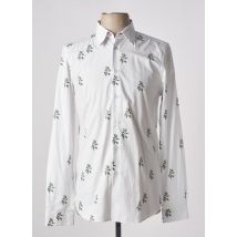 PAUL SMITH - Chemise manches longues blanc en coton - Homme - Taille S - Modz
