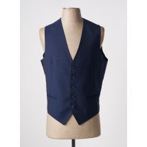 TAGLIATORE - Gilet sans manche bleu en laine - Homme - Taille 5XL - Modz