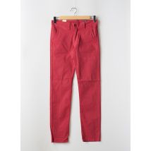 IMPAQT - Pantalon chino rouge en coton - Homme - Taille 38 - Modz
