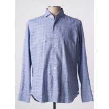 BAGUTTA - Chemise manches longues bleu en coton - Homme - Taille L - Modz