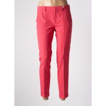 BERWICH - Pantalon slim rose en polyester - Femme - Taille 38 - Modz
