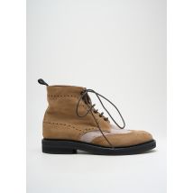 ELEVENTY - Bottines/Boots beige en cuir - Homme - Taille 42 - Modz