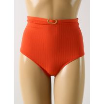 EMPREINTE - Bas de maillot de bain orange en polyamide - Femme - Taille 44 - Modz