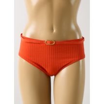 EMPREINTE - Bas de maillot de bain orange en polyamide - Femme - Taille 44 - Modz