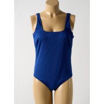 SLOGGI - Maillot de bain 1 pièce bleu en polyester - Femme - Taille 42 - Modz