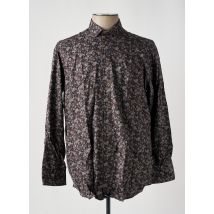 BANDE ORIGINALE - Chemise manches longues marron en coton - Homme - Taille 3XL - Modz