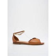 MAROLI - Sandales/Nu pieds marron en cuir - Femme - Taille 40 - Modz