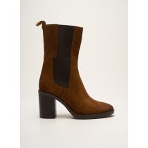 EMANUELE CRASTO - Bottines/Boots marron en cuir - Femme - Taille 37 - Modz