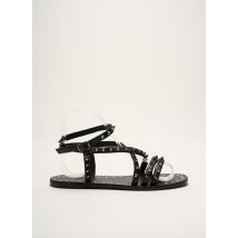 INUOVO - Sandales/Nu pieds noir en cuir - Femme - Taille 37 - Modz