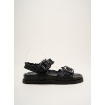 INUOVO - Sandales/Nu pieds noir en cuir - Femme - Taille 37 - Modz