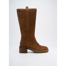 CARMELA - Bottes marron en cuir - Femme - Taille 35 - Modz