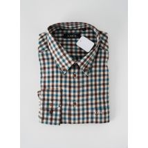 JUMFIL - Chemise manches longues marron en coton - Homme - Taille XXL - Modz