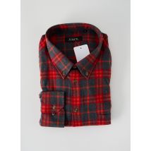 JUMFIL - Chemise manches longues orange en coton - Homme - Taille 5XL - Modz