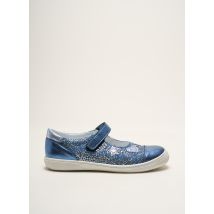 BOPY - Ballerines bleu en cuir - Fille - Taille 24 - Modz