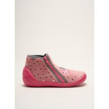 BOPY - Chaussons/Pantoufles rose en textile - Fille - Taille 29 - Modz