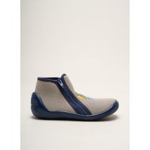 BOPY - Chaussons/Pantoufles bleu en textile - Garçon - Taille 30 - Modz