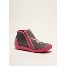 BOPY - Chaussons/Pantoufles rose en textile - Fille - Taille 29 - Modz