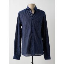 C17 - Chemise manches longues bleu en coton - Homme - Taille S - Modz