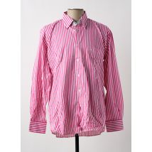 JUMFIL - Chemise manches longues rose en coton - Homme - Taille L - Modz