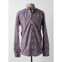 CASAMODA - Chemise manches longues gris en coton - Homme - Taille S - Modz