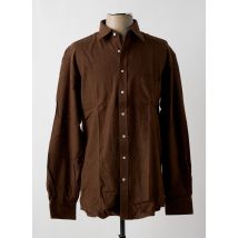 BEN GREEN - Chemise manches longues marron en coton - Homme - Taille M - Modz