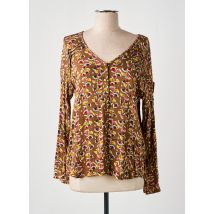 LOLA ESPELETA - Chemisier marron en viscose - Femme - Taille 36 - Modz