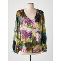 MADE IN SENS - Chemisier vert en polyester - Femme - Taille 40 - Modz