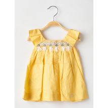 MAYORAL - Robe mi-longue jaune en coton - Fille - Taille TU - Modz