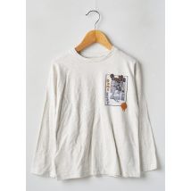 MAYORAL - T-shirt beige en coton - Garçon - Taille TU - Modz