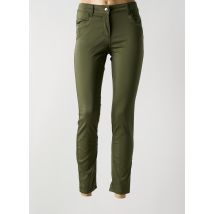 LIU JO - Pantalon 7/8 vert en coton - Femme - Taille 36 - Modz