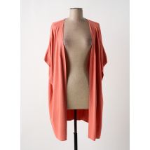 PERSONA BY MARINA RINALDI - Gilet manches longues orange en viscose - Femme - Taille 54 - Modz